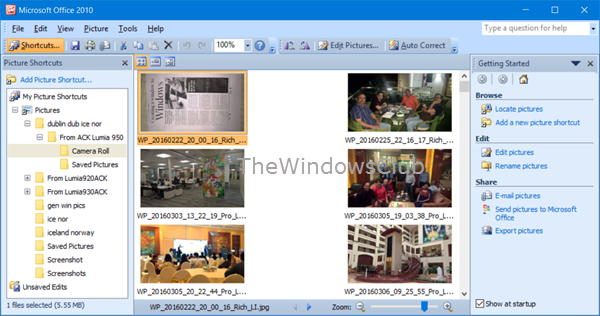 microsoft office picture manager free download for windows 10