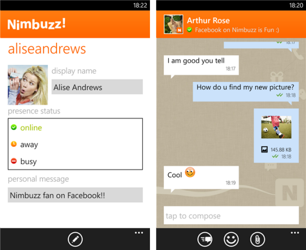 nimbuzz chat for pc