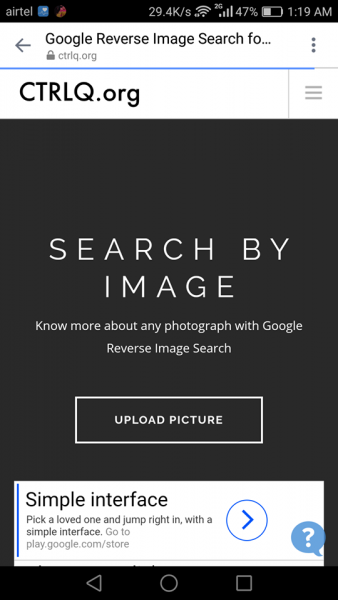 yandex image reverse search