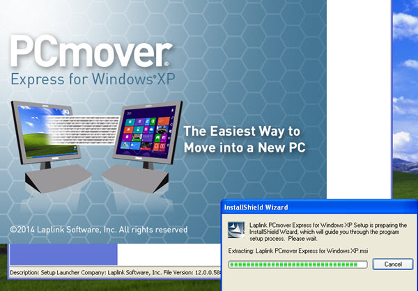 pcmover professional xp to windows 10