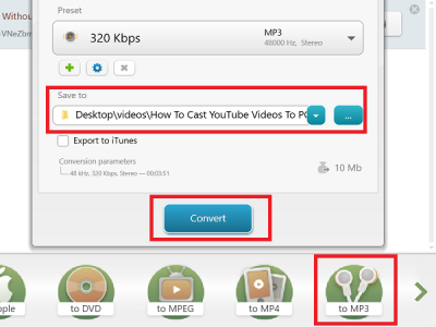 how to use youtube to mp3 converter to itunes