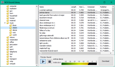 NCH WavePad Audio Editor 17.66 for mac download free